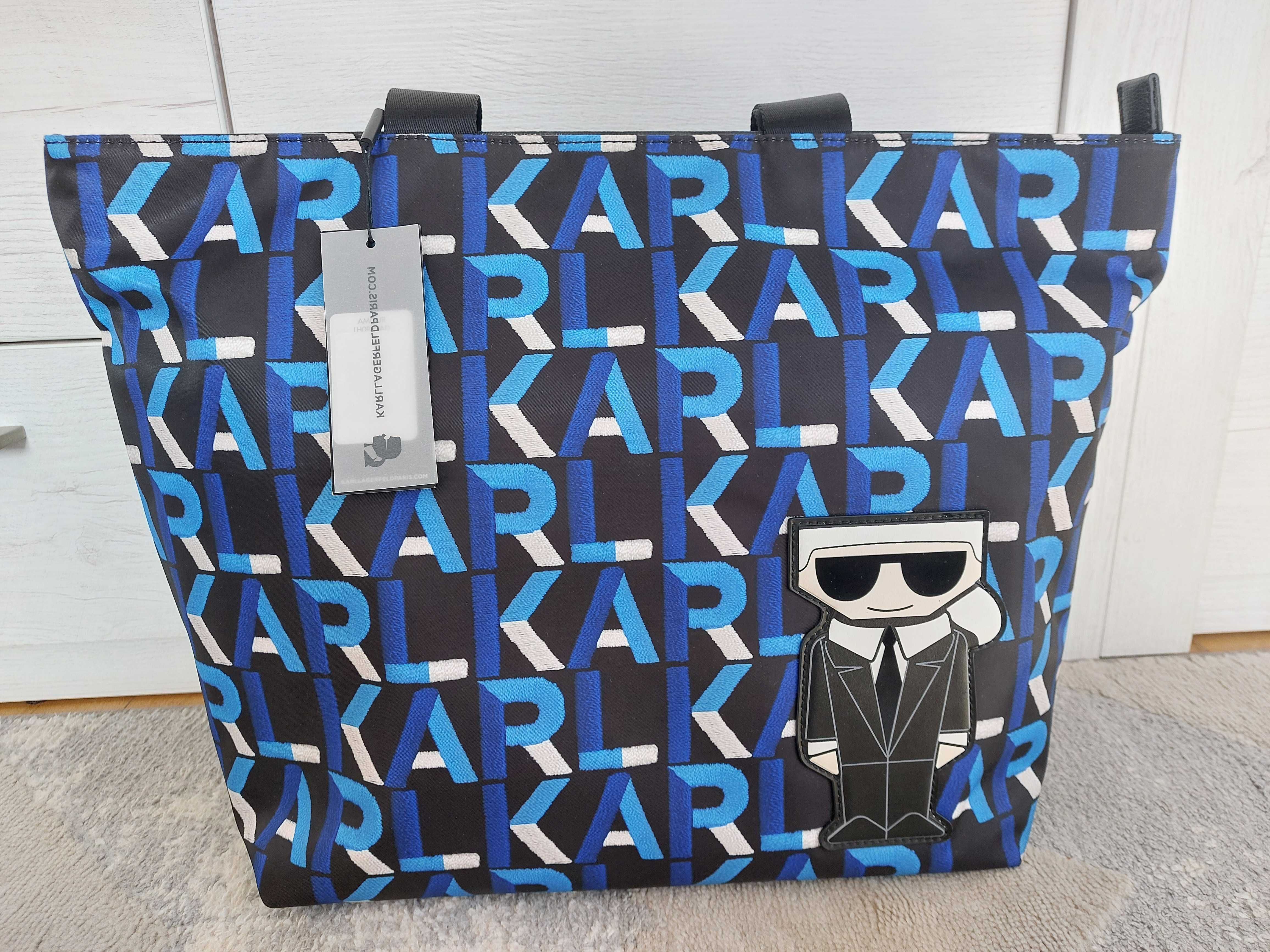 Torba shopperka Karl Lagerfeld