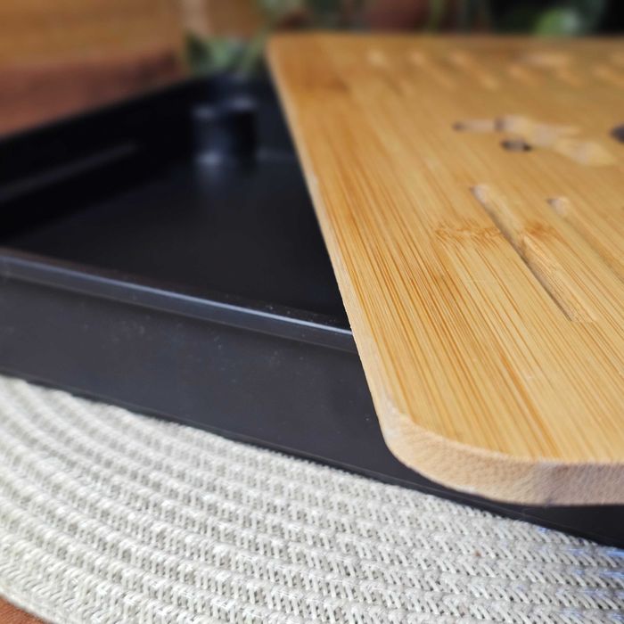 Чабань для церемонии •  бамбуковый столик для чаепития  • с иероглифом