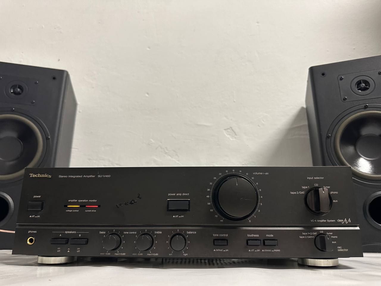 Wzmacniacz stereo Technics SU-V 460, 2*120 Watt, Japan