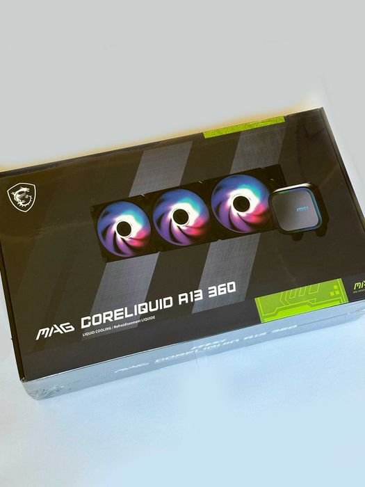 Система водяного охолодження MSI Mag Coreliquid A13 360 Black
