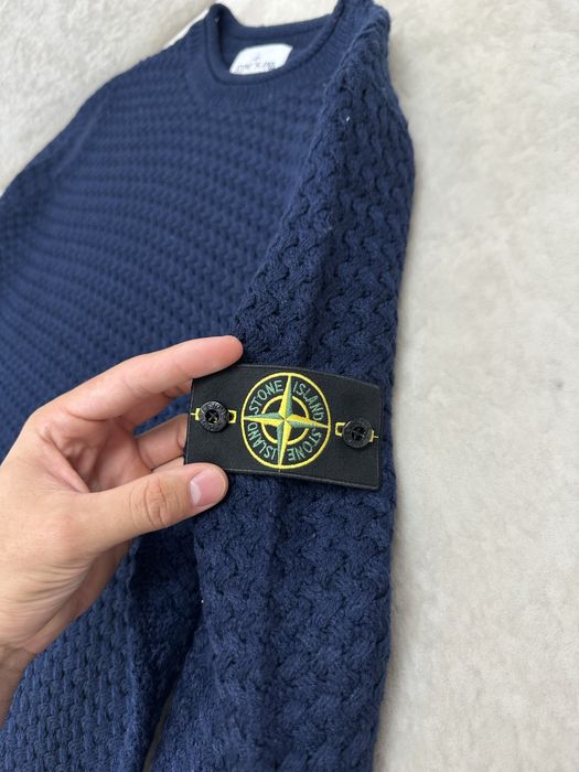 Синій Светр Stone Island |  Аунтефік ОЛХ ДОСТАВКОЮ!