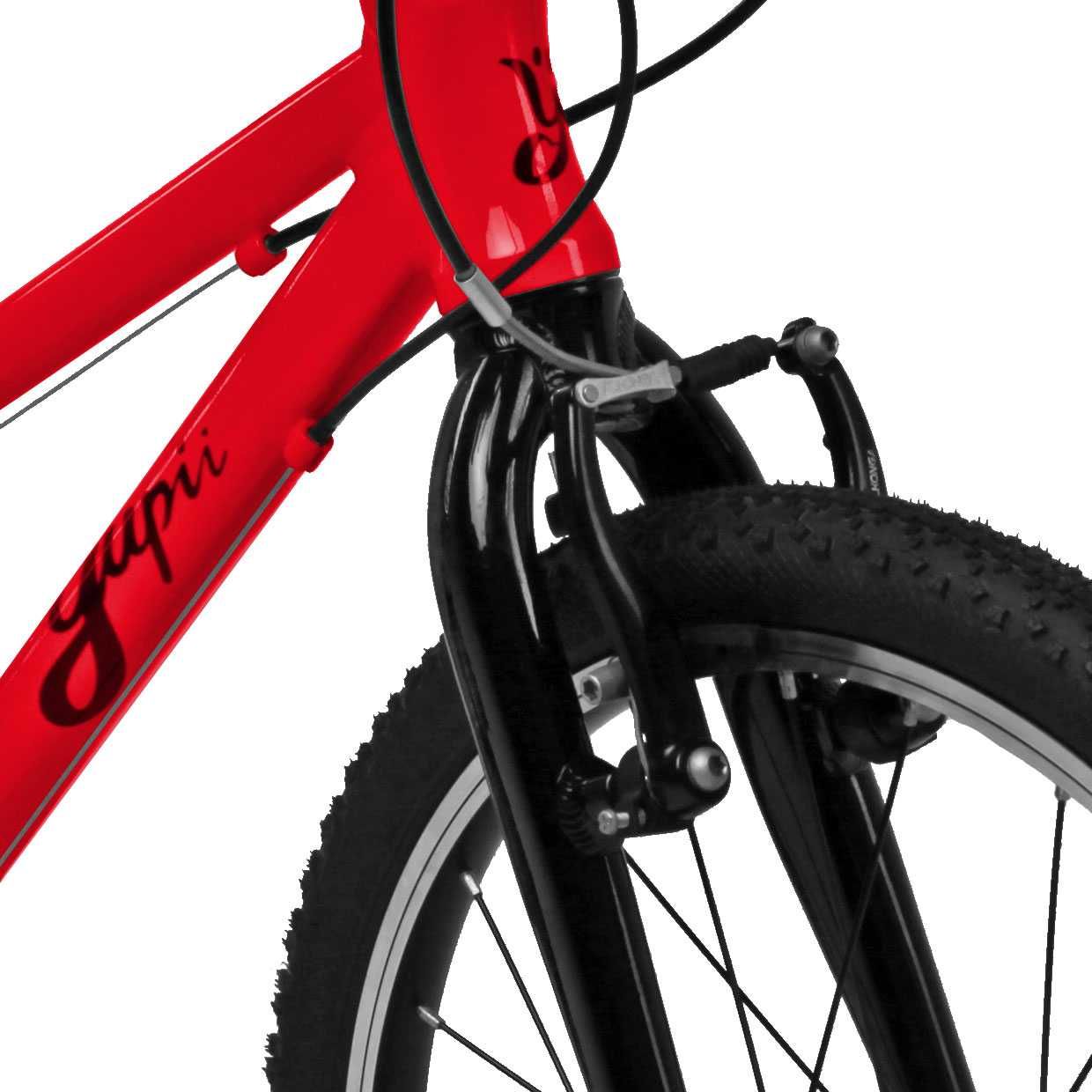 ULTRA LEKKI rowerek dziecięcy YUPII koła 20" waga 7,7 kg CZERWONY