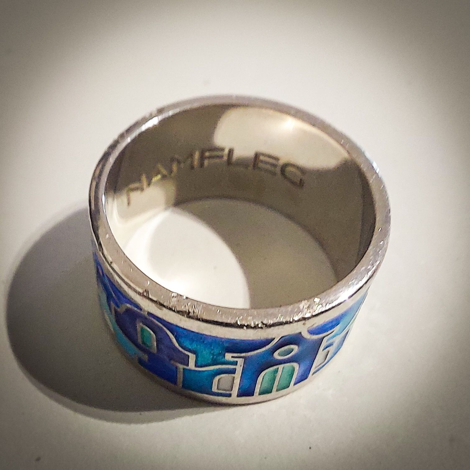 Namfleg Santorini - srebrny pierścionek 925