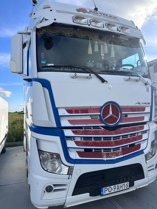 Mercedes-Benz Actros mp4 1845  Mercedes Actros mp4 solostar euro 6