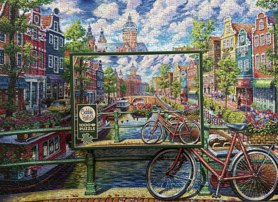 Puzzle 1000 Cobble Hill Amsterdam Canaln