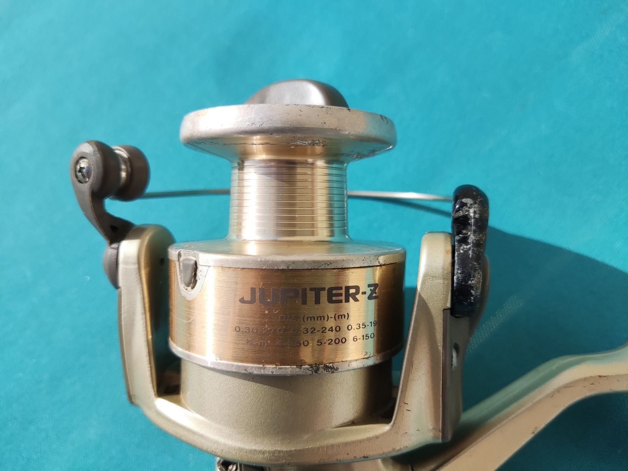 Carreto de pesca Daiwa Jupiter-Z Graphite manual pick up