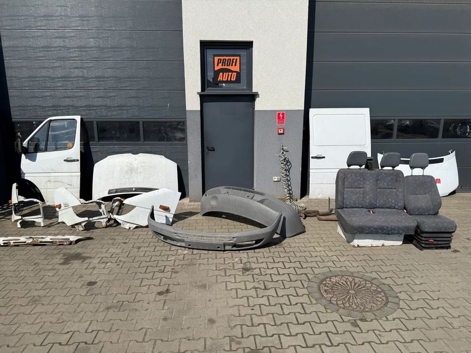 części sprinter 903 cdi maska drzwi przesuwne anglik lewe błotnik m