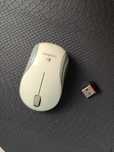 myszka bezprzewodowa biała Logitech wireless mini mouse M187