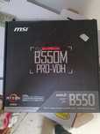 Placa mãe MSI B550M PRO VDH com problemas