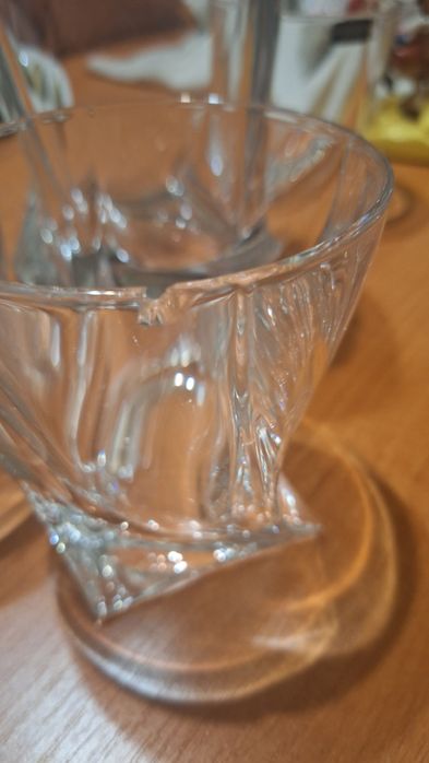 Karafka plus 6 szklanek Bohemia