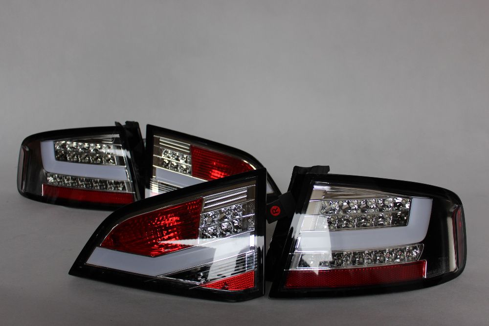 Lampy światła tył tylne AUDI A4 B8 08-12 Sedan LED BAR NEON CHROM NOWE