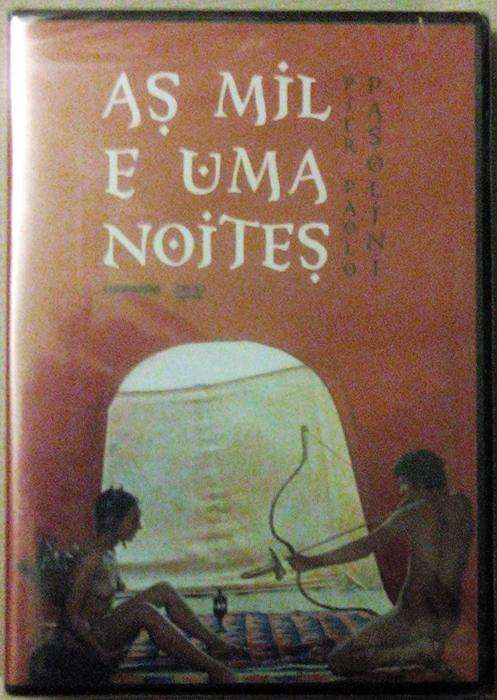 2 Dvd's- PASOLINI, Saló, As Mil e Uma Noites, selados