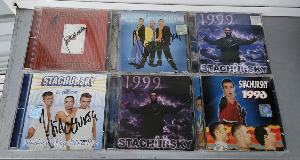 Stachursky kolekcja 6 płyt CD 1996, 1999, Mega Dance mix