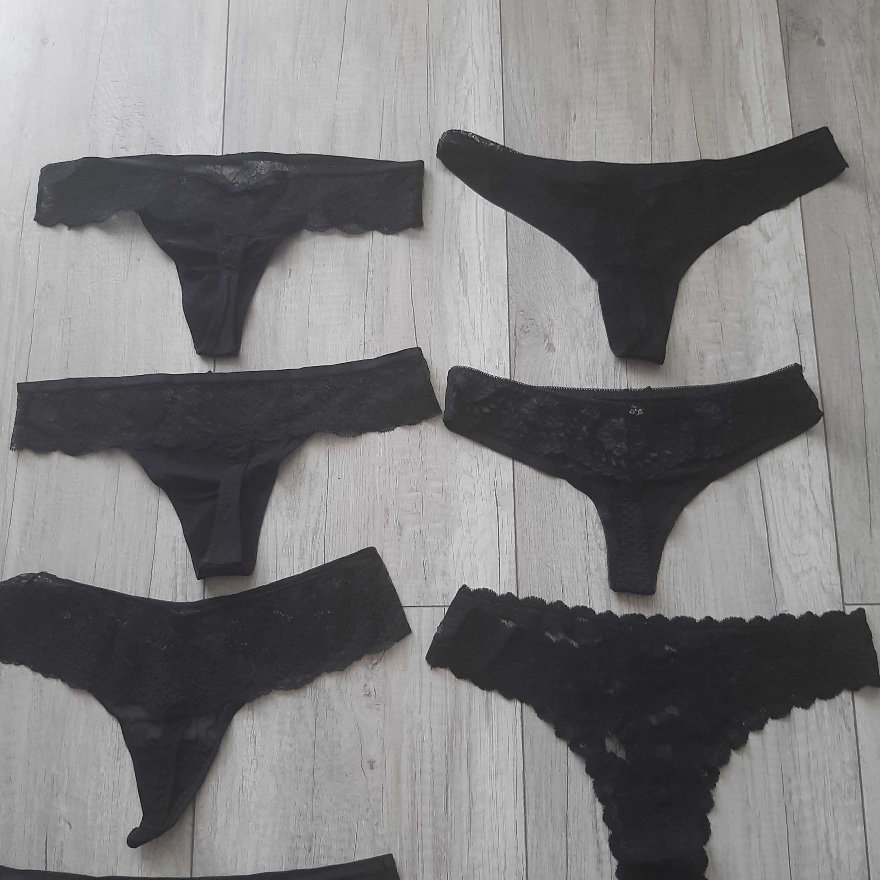 Majtki stringi koronka