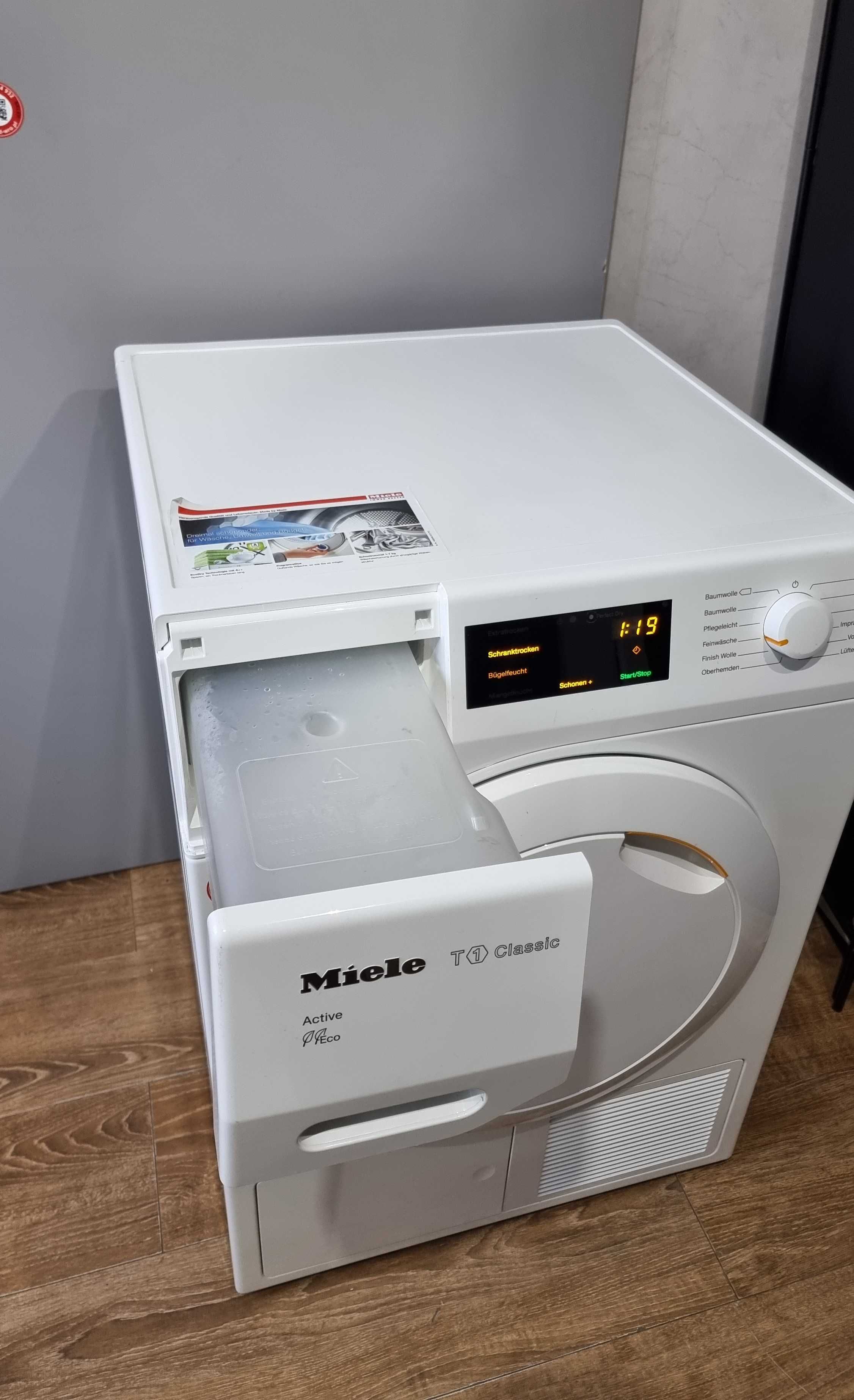 Suszarka z pompą ciepła Miele T1 TDB 230 WP ACTIVE, 7kg, Perfect Dry