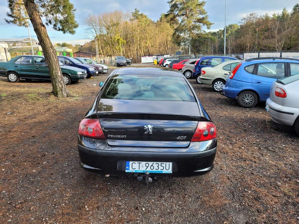 Peugeot 407 gaz • Rezerwacja • Zamiana • Skup Aut • KOMIS AS