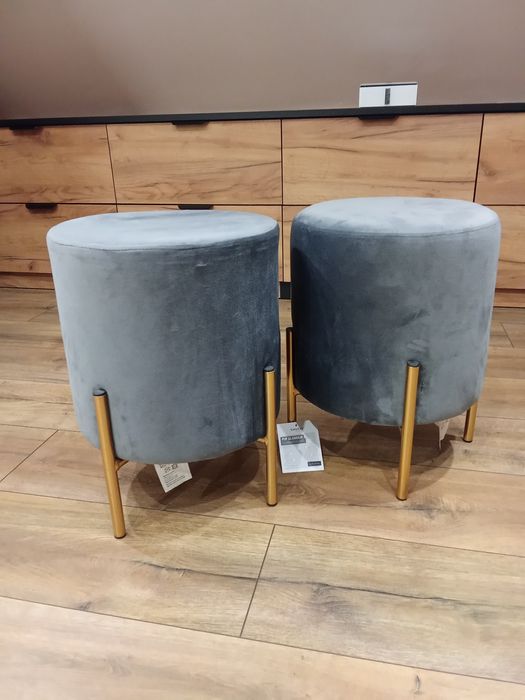 Pufy Glamour 2 sztuki