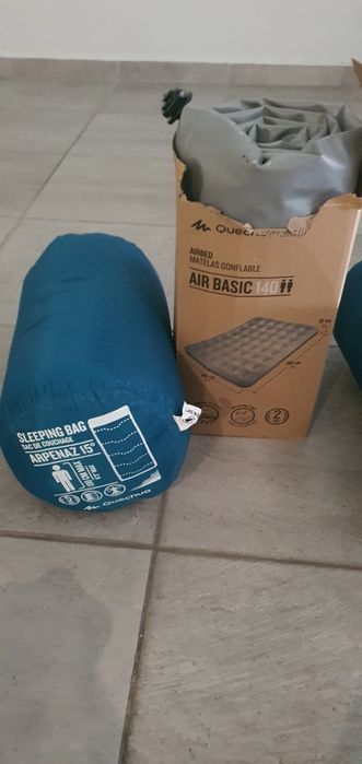 Sacos cama e colchão