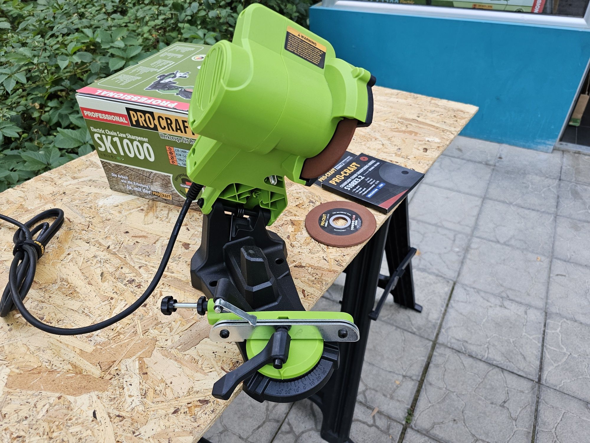 Станок для заточки Цепей +Запасной Диск ProCraft SK-1000 Гарантия 36м.