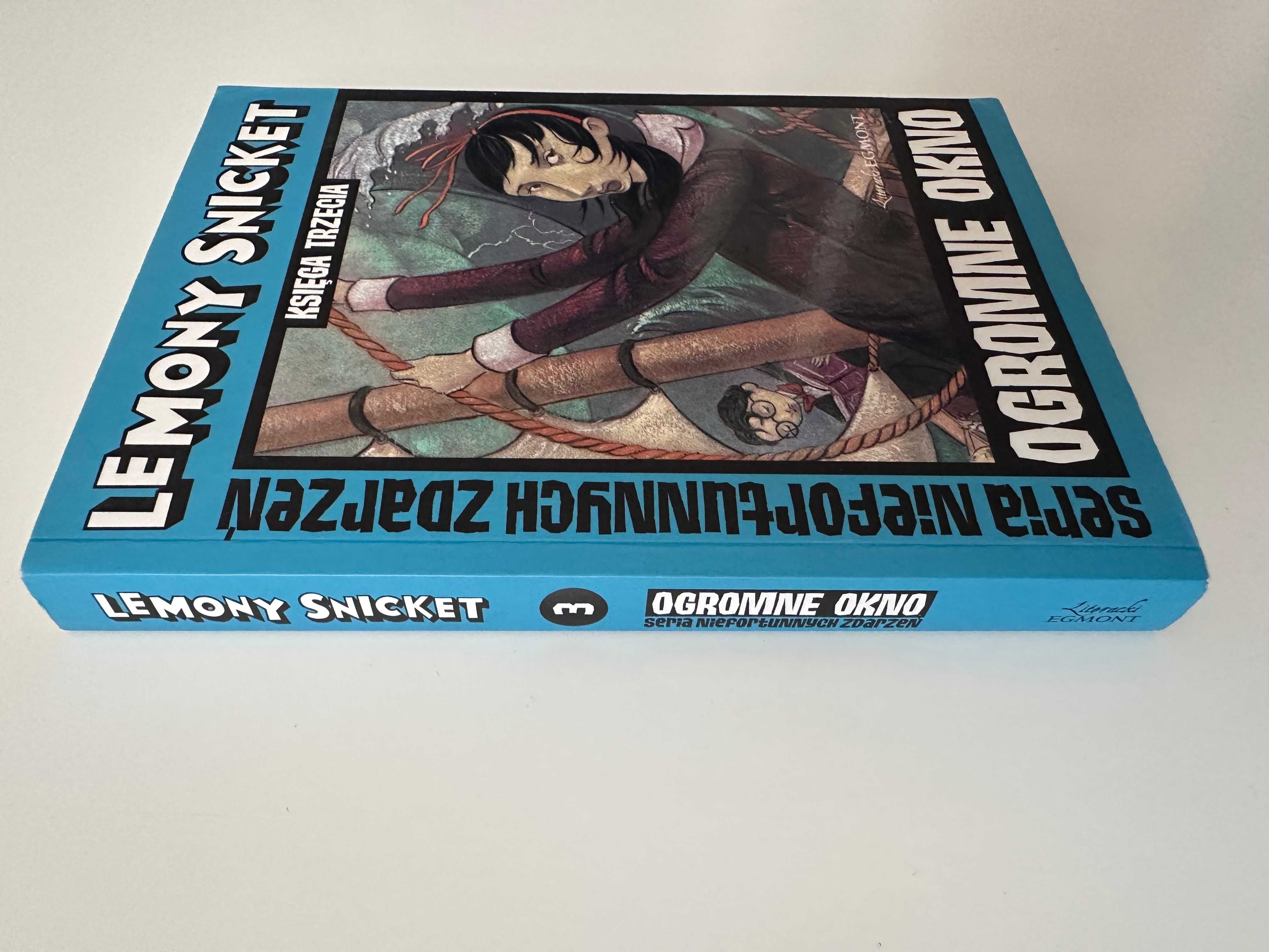 Ogromne okno - Lemony Snicket - książka