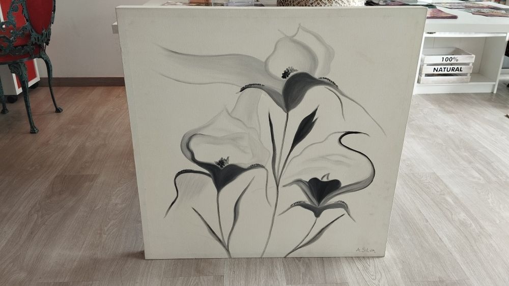 Tela pintada à mão