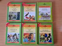 6 livros da coleção juvenil "Viagens no Tempo" de Ana Maria Magalhães