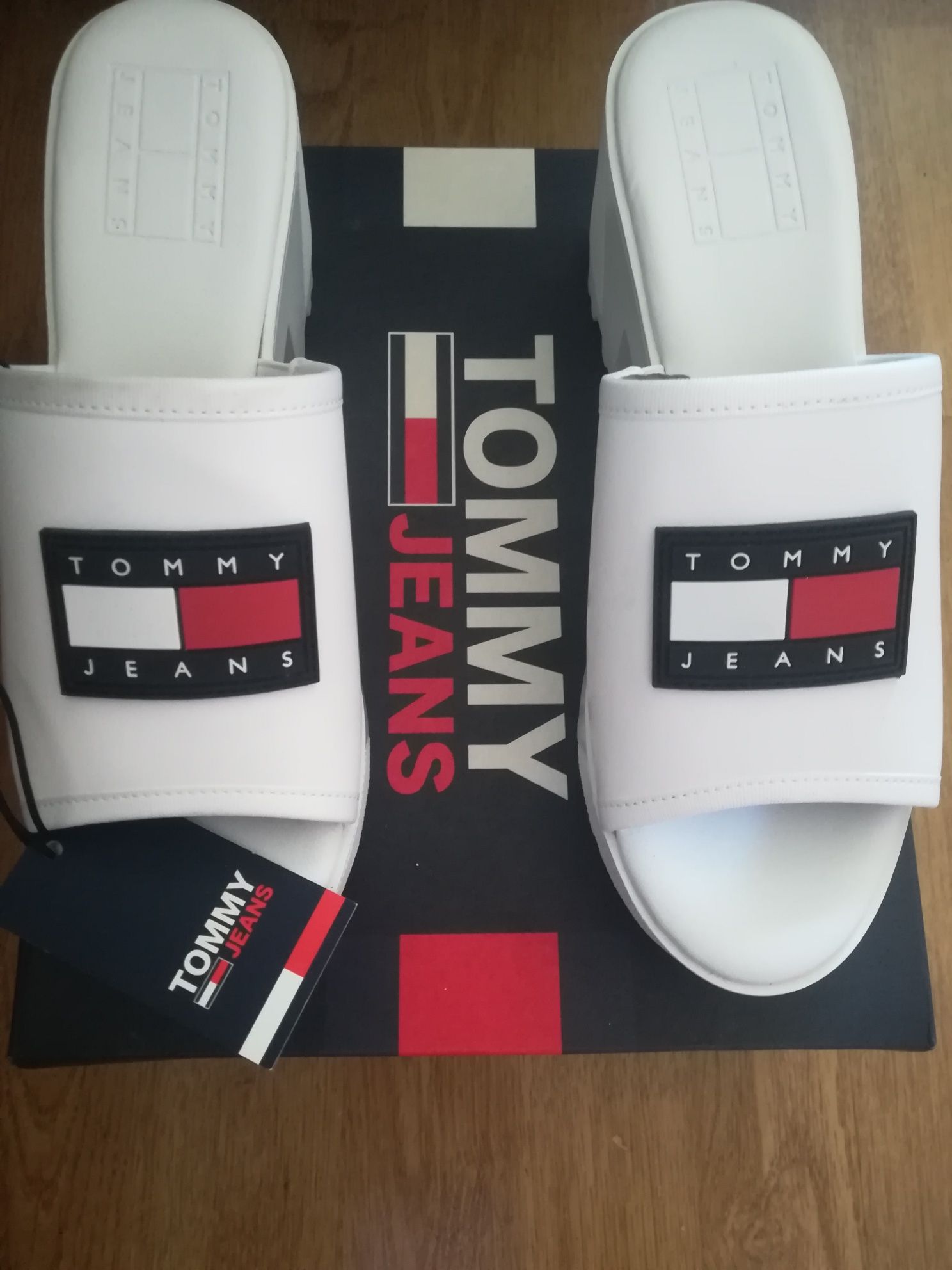 Tommy HILFIGER klapki oryginalne 39