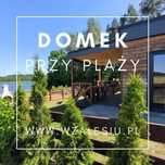 Domek nad jeziorem WAKACJE Mazury nad jeziorem plaża jacuzzi
