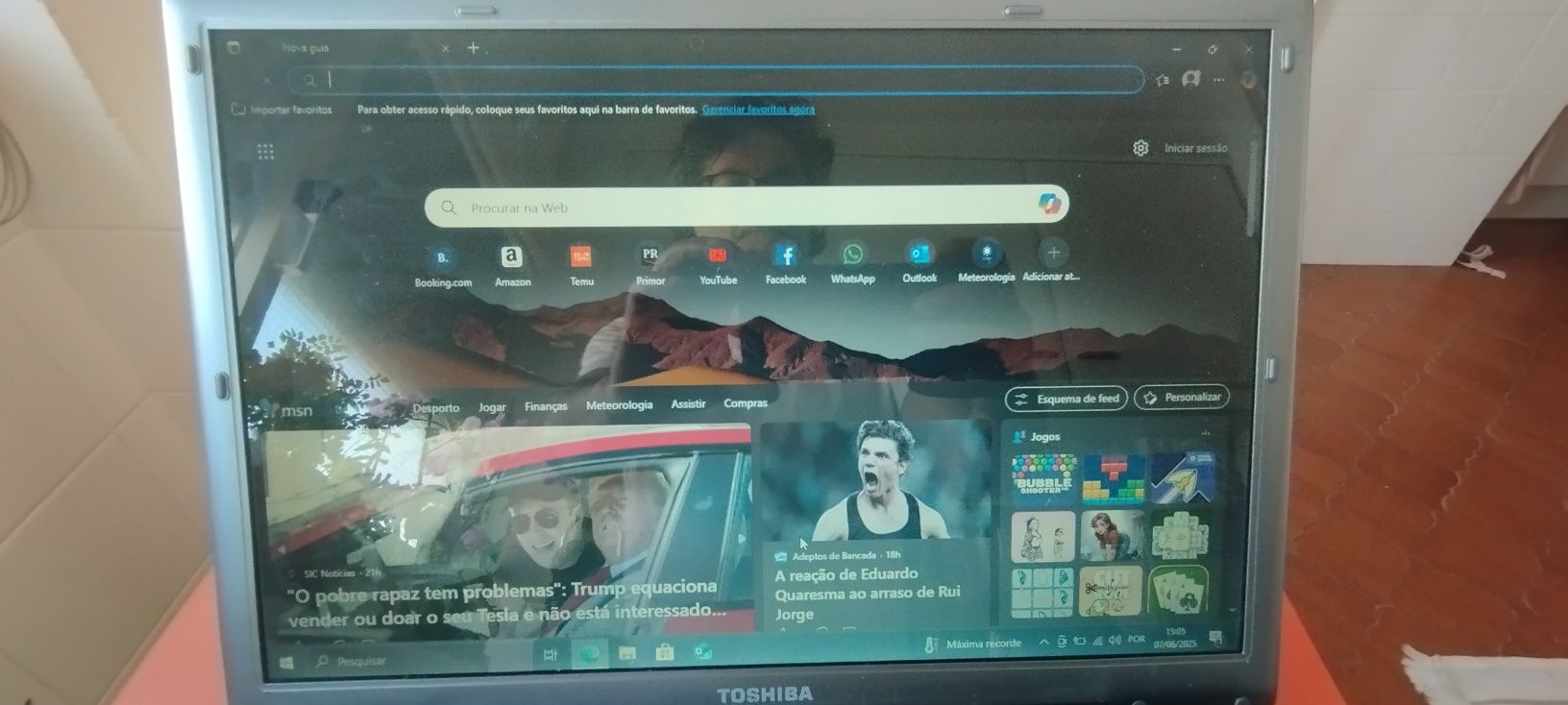 Portátil Toshiba Satellite