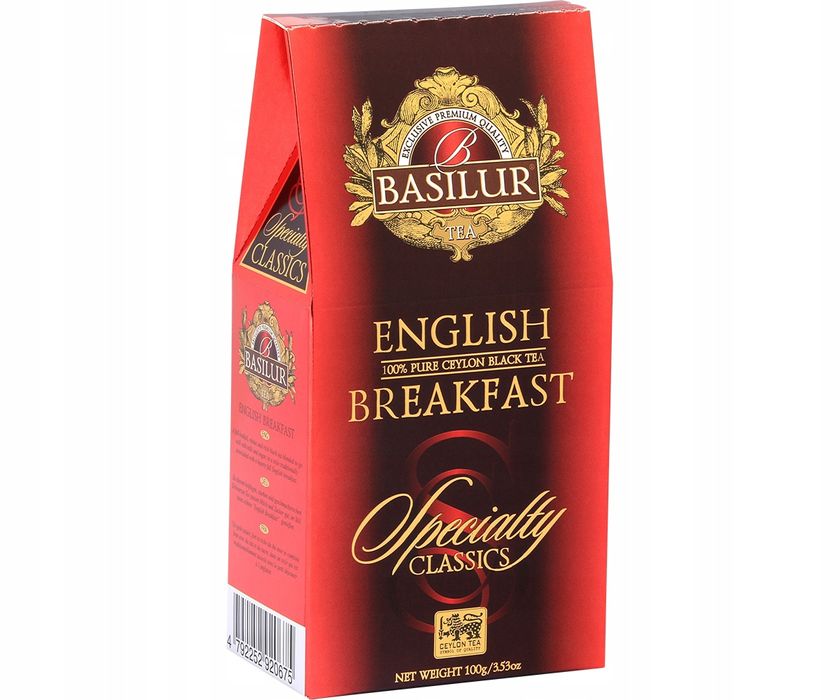 Herbata basilur Earl Grey i english breakfast