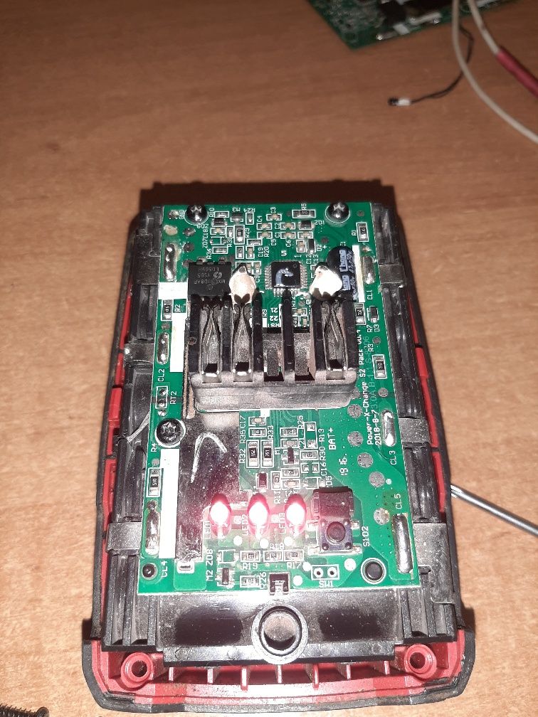 Корпус аккумулятора einhell 18v
