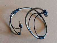 Pulseira de metal, artesanato, boho