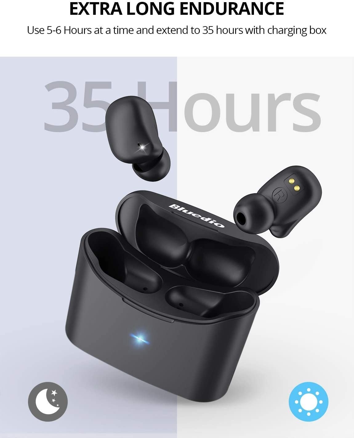 SELADO! Bluedio T Elf 2 auriculares ouvido s fio Bluetooth 5.0 USB-C