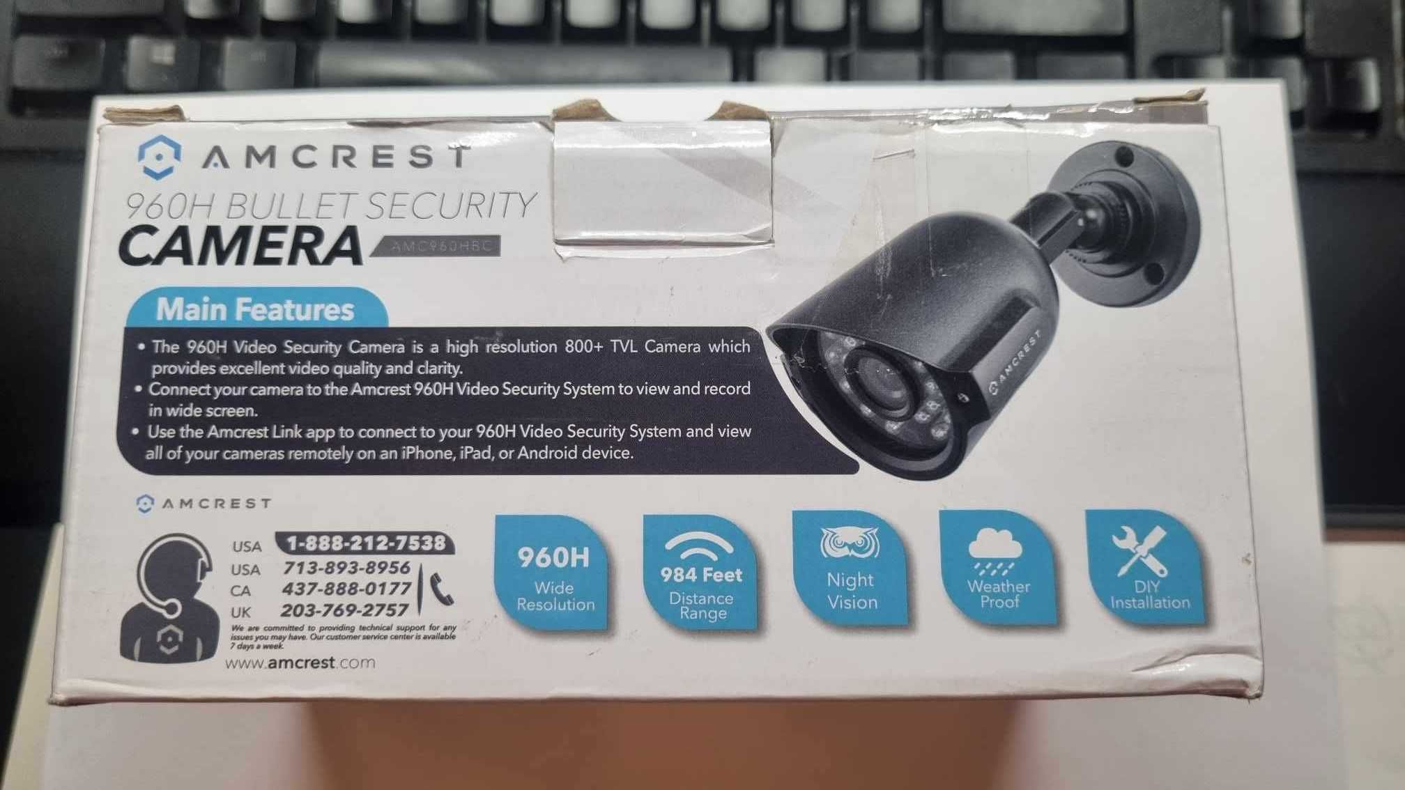 Kamera monitorująca Amcrest 1mpx 3,6mm 12v CCTV?