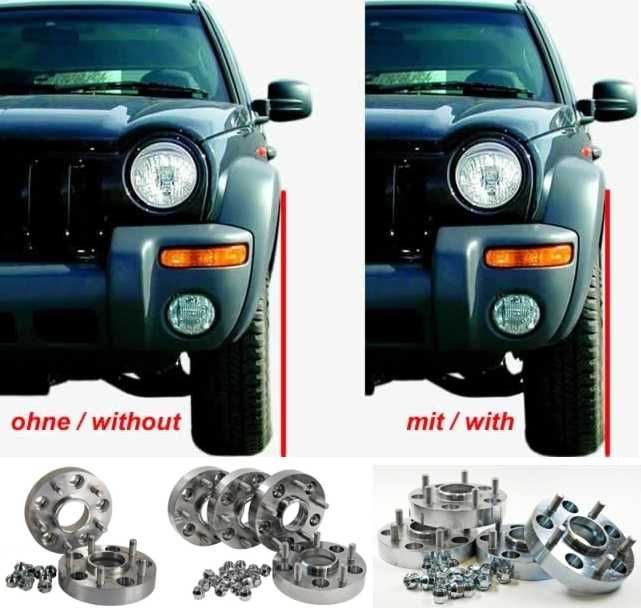 DYSTANSE ADAPTERY do zmiany rozstawu 5x98 5x100 5x110 5x112 5x120 BMW