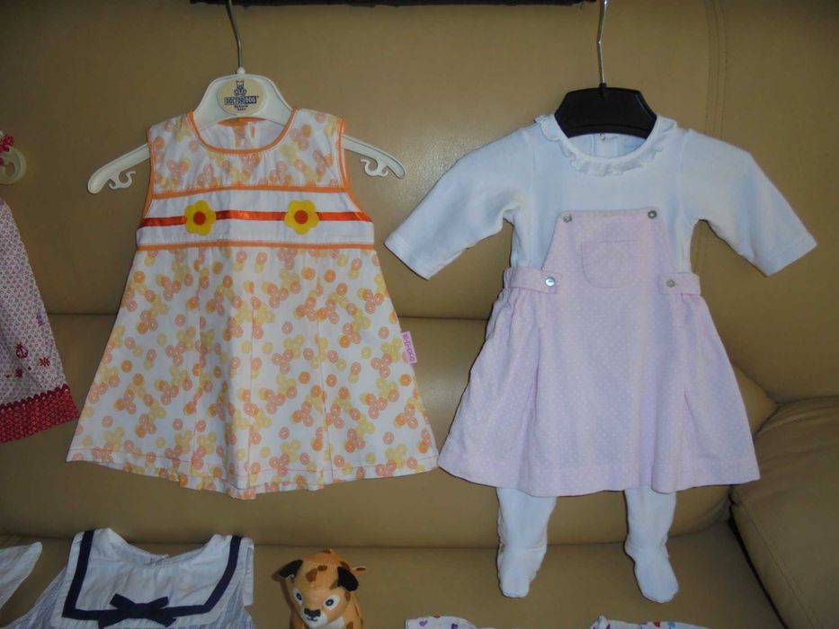 lote de roupa de menina bebé os animais