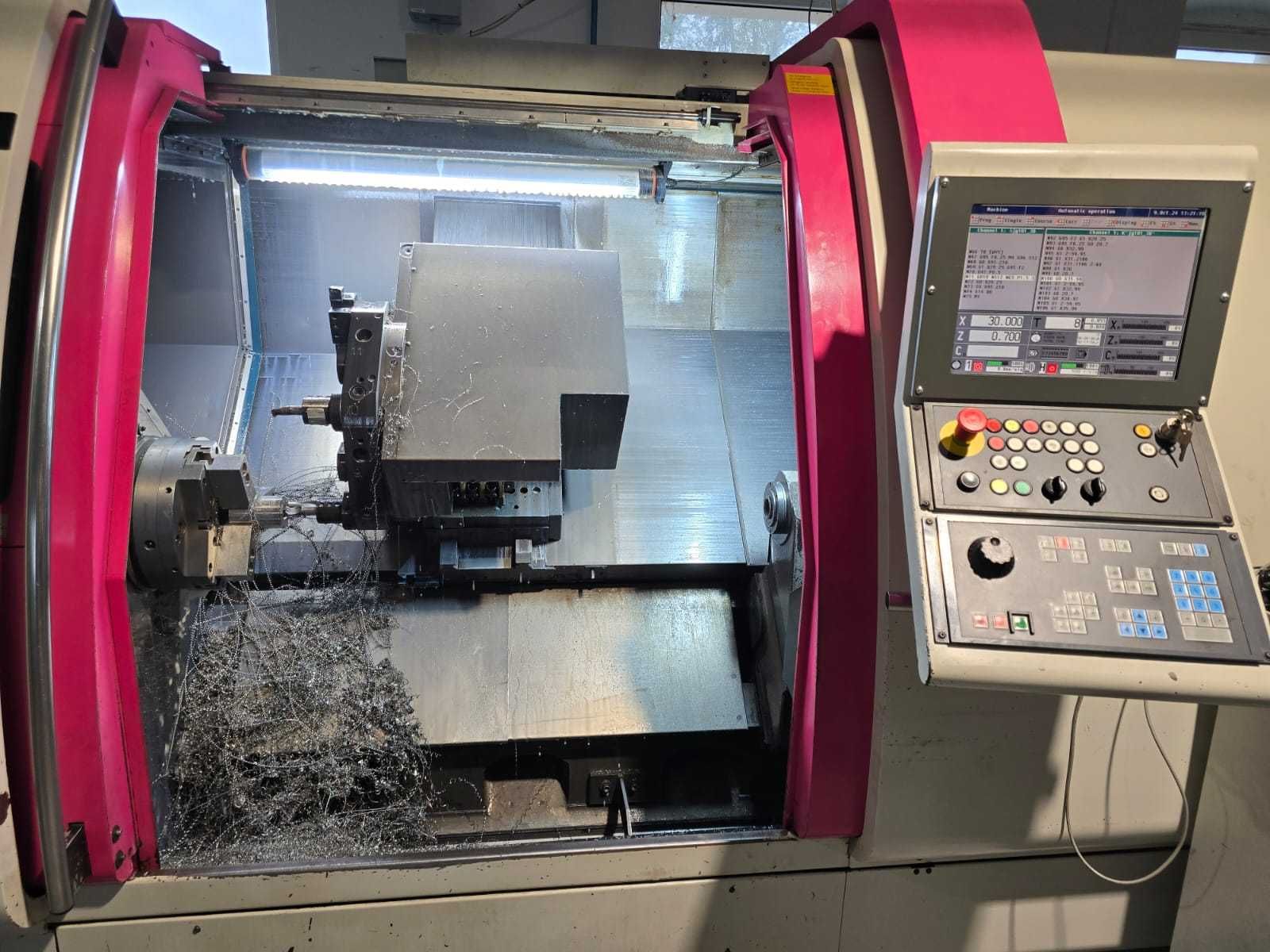 Tokarka CNC DMG GILDEMEISTER CTX500 V3 _ Oś C _ Napędzane Narzędzia