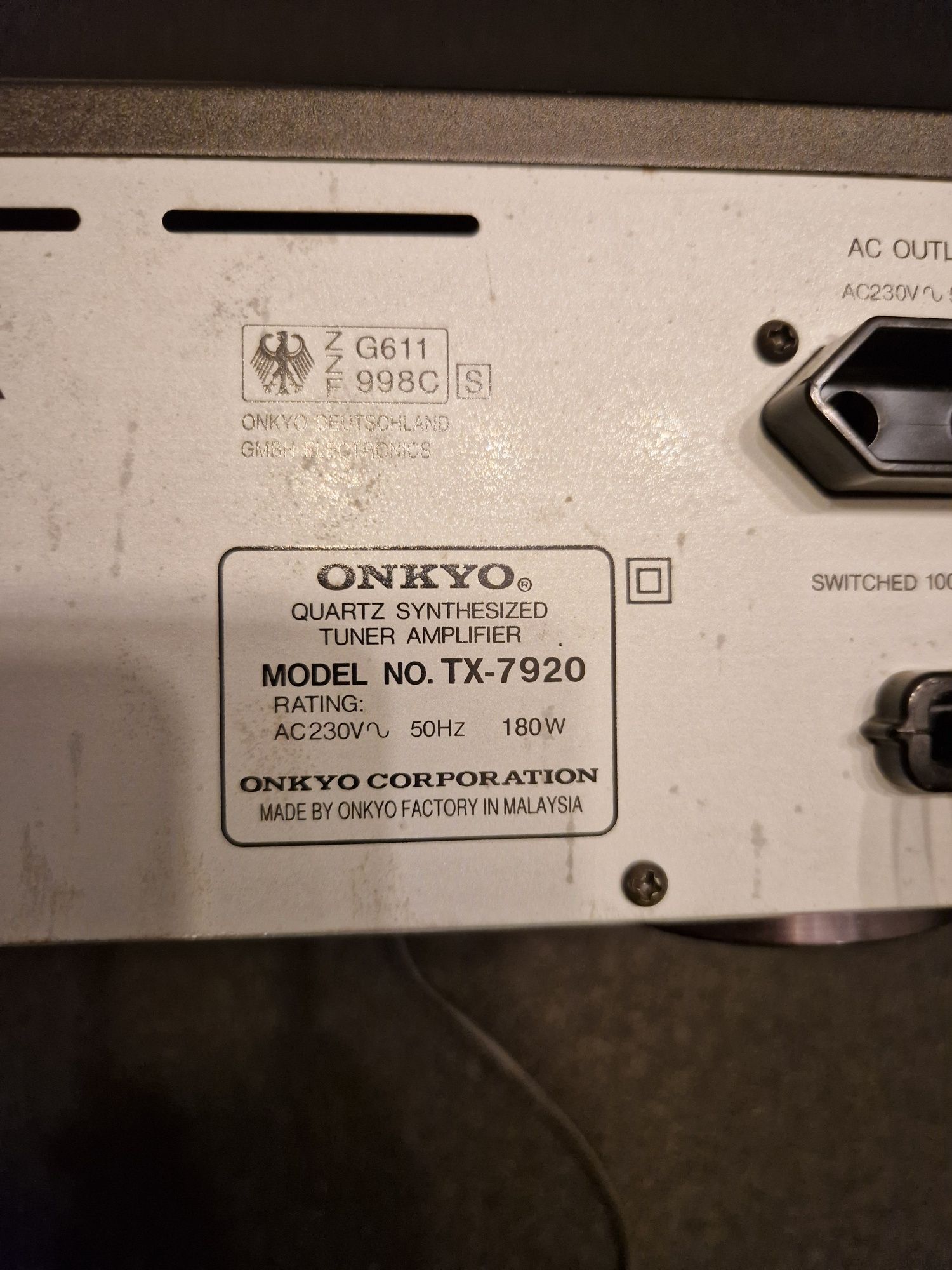 Amplituner stereo onkyo TX-7920