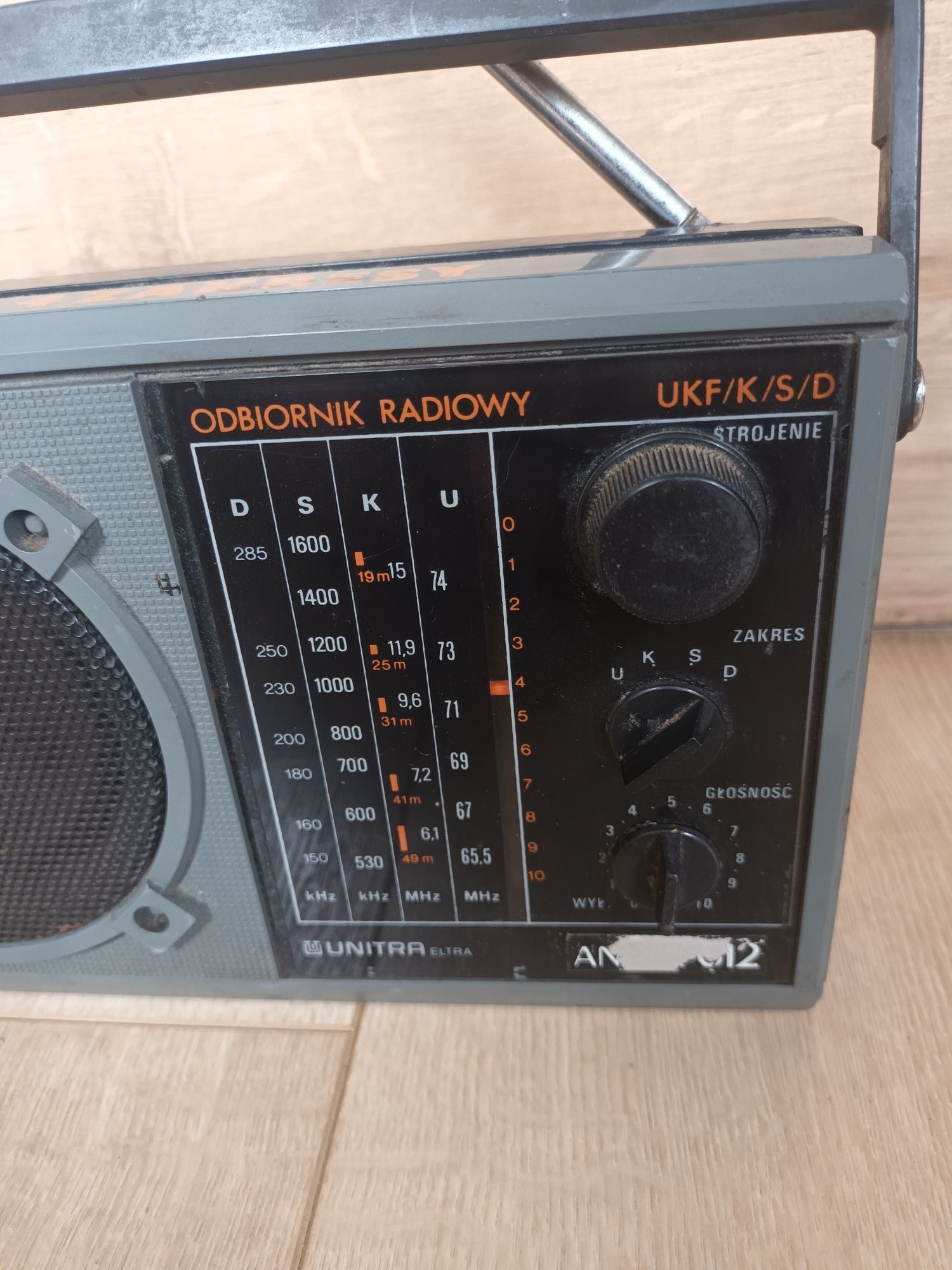Radio Unitra Eltra Ania R-612