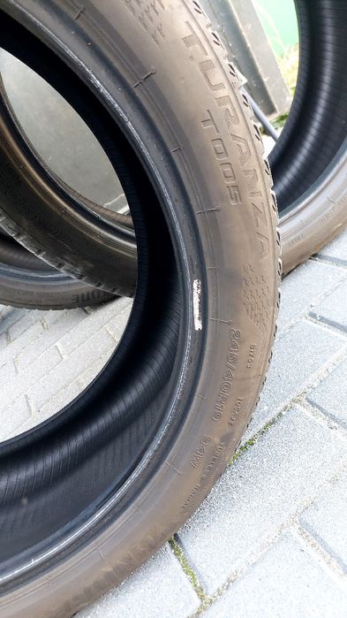 Opony letnie Bridgestone Turanza T005 245/40/19 2021r. Cena za 4szt.