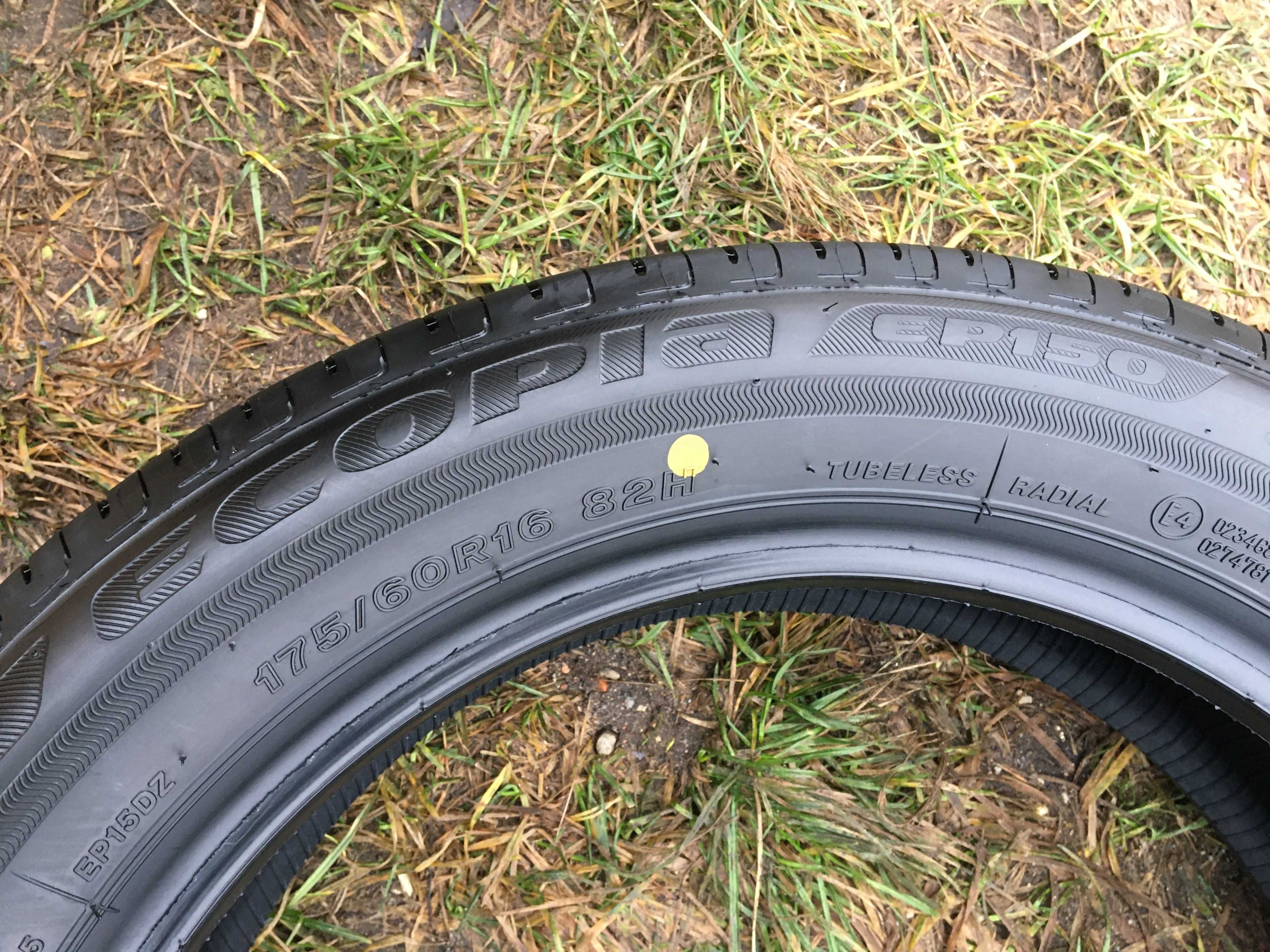 Opony letnie klasy premium BRIDGESTONE 175/60/16 NOWE DEMO 2023 r.