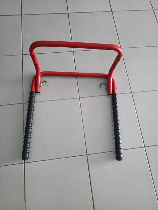 Suporte para bicicleta, dobrável para fixar à parede.