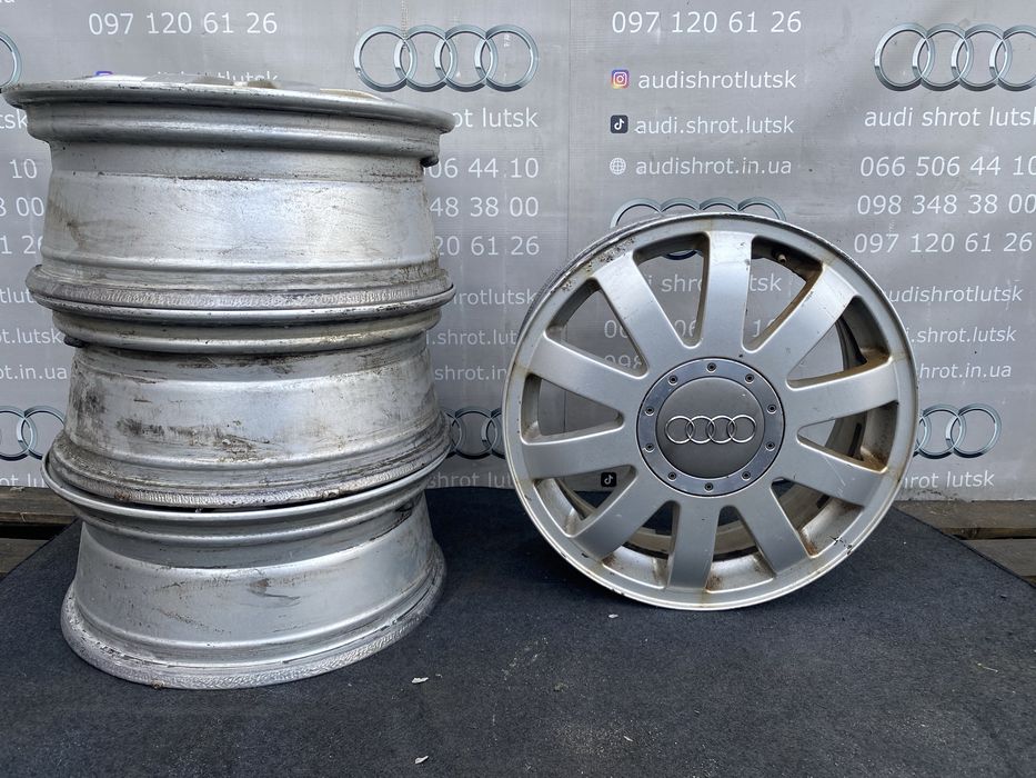 Комплект дисків Audi R16 vag wolksvagen skoda seat титани