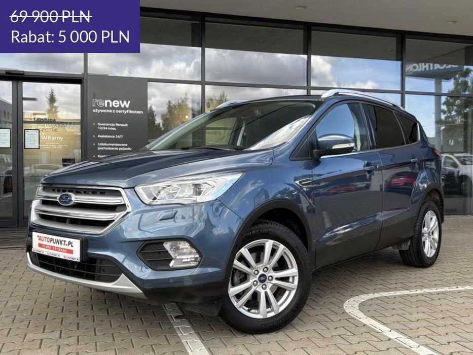 Ford Kuga TITANIUM, 2018r. Salon Polska | Niski przebieg