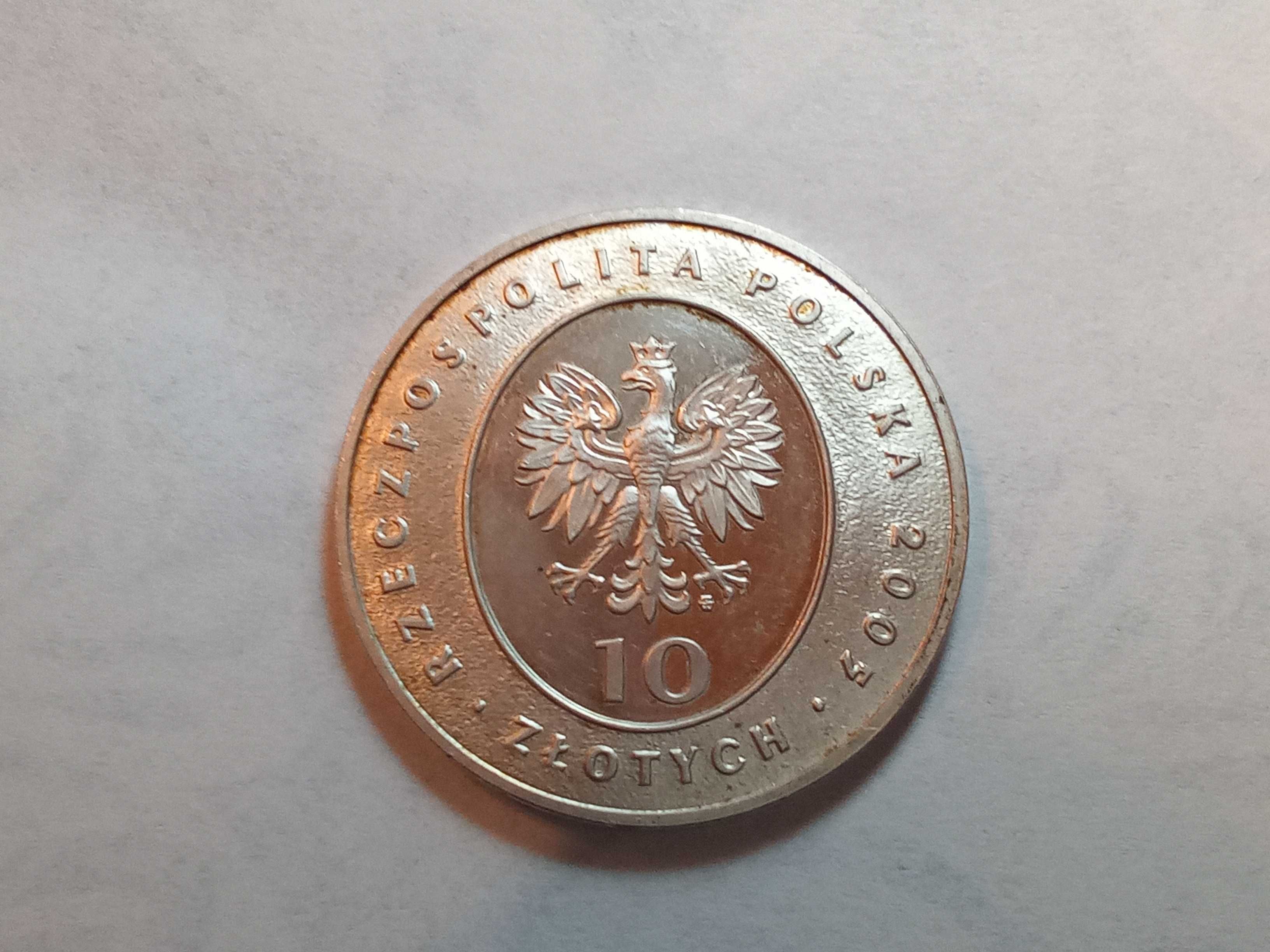 Moneta srebrna  10 złotych 500 rocznica urodzin Mikołaja Reja