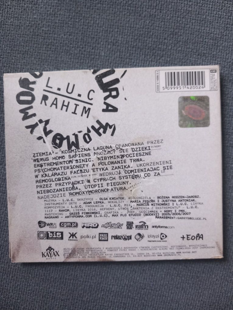 Płyta L.U.C. LUC Rahim Homoxymoronomatura