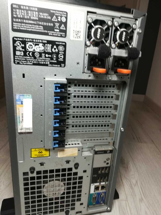Dell PowerEdge T320 – Xeon E5, 64GB RAM, 4x3TB SAS, RAID, 2x1Gb