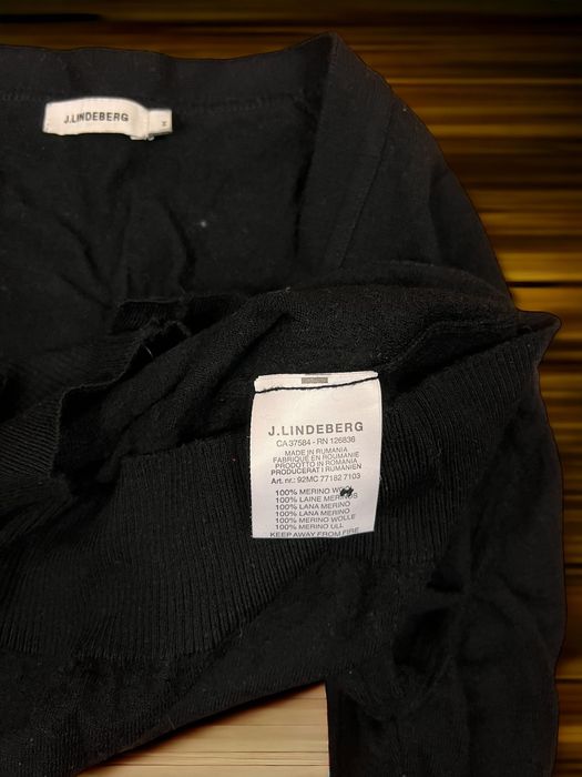 J.Lindeberg roz. S męski kardigan wełniany