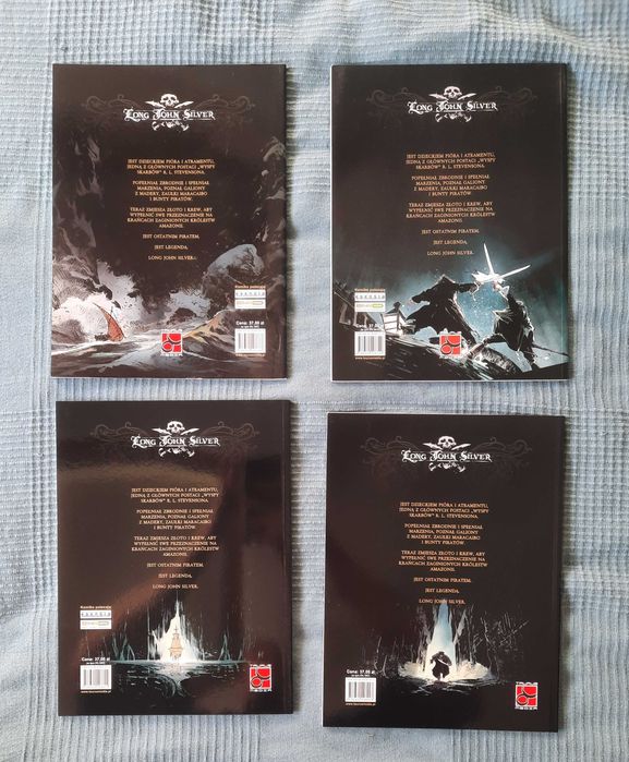 Long John Silver 4 tomy komiksy