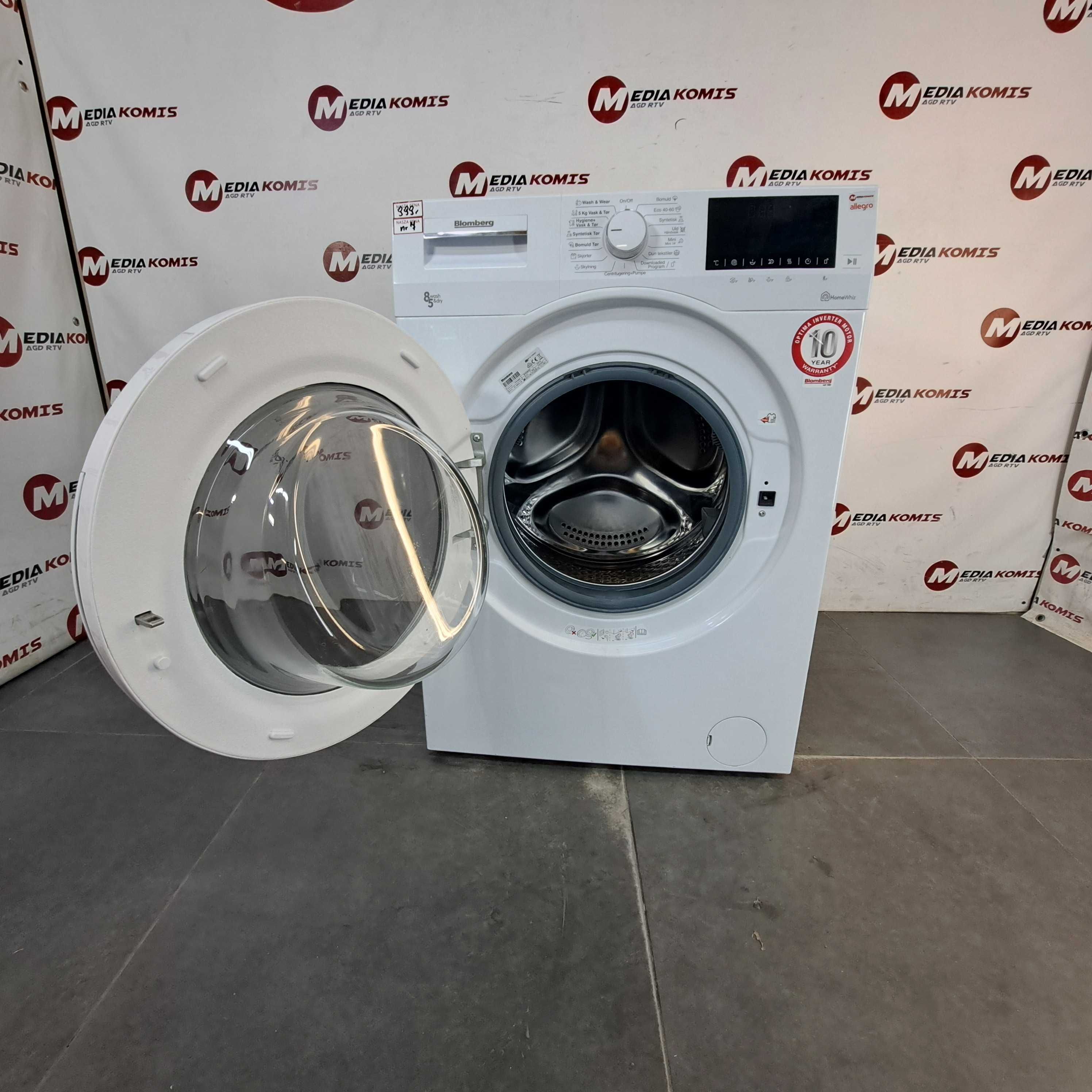 Pralko-Suszarka Blomberg BWD384W2 [12m-cy gwar] C/8-5kg/1400obr [7]
